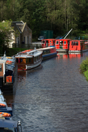 Canalboats in Edinburgh