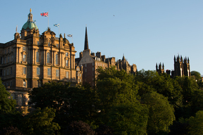 Bank of Scotland headquarters on The Mound